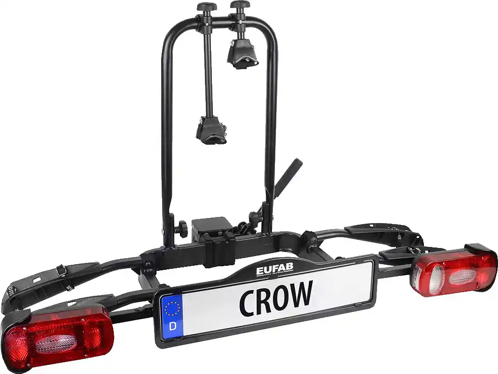 Eufab Fahrradträger Anhängerkupplung Crow für 2 Fahrräder, E-Bike geeignet Bestseller