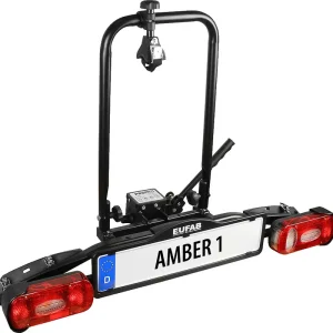 Ausverkauf Eufab Amber I Fahrradträger Anhängerkupplung für 1 Fahrrad, E-Bike geeignet