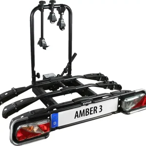 Eufab Fahrradträger Anhängerkupplung Amber III für 3 Fahrräder, E-Bike geeignet Mega-Angebot