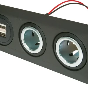 Rabatt Pro Car Einbausteckdose mit USB-Doppelsteckdose