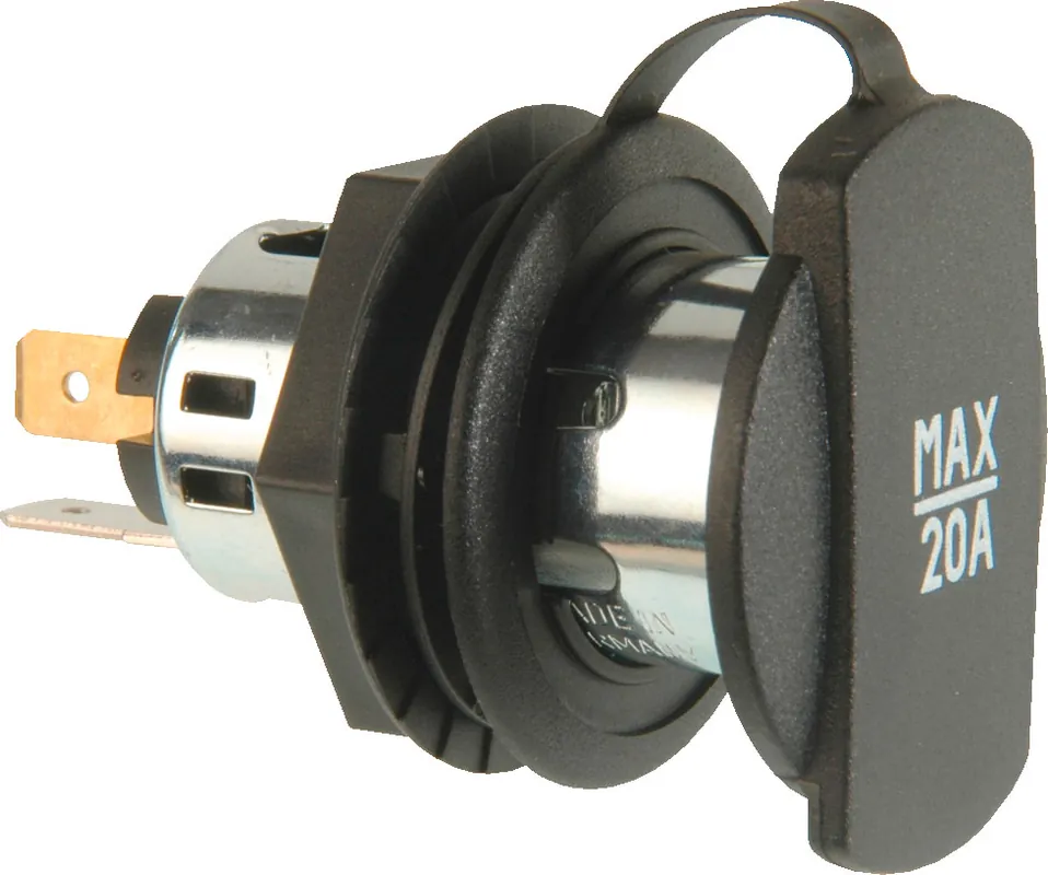 Pro Car Powersteckdose mit Schraubgewinde 12 / 24 V Sonderaktion
