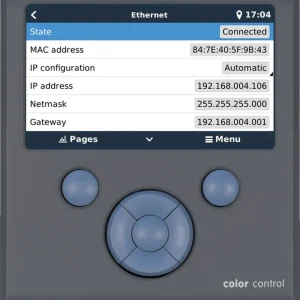 Günstig Victron Color Control GX Systemüberwachung / -bedienung