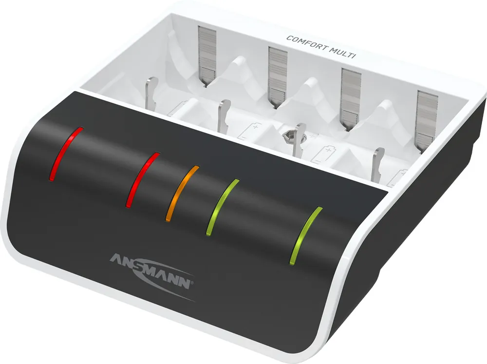 Markenprodukt Ansmann Comfort Multi Akku-Ladegerät 1,2 V