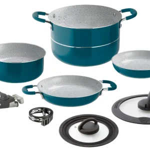 Super-Preis Brunner Carezza 7+1 Vacublock Kochtopfset 8-tlg. Ø 22
