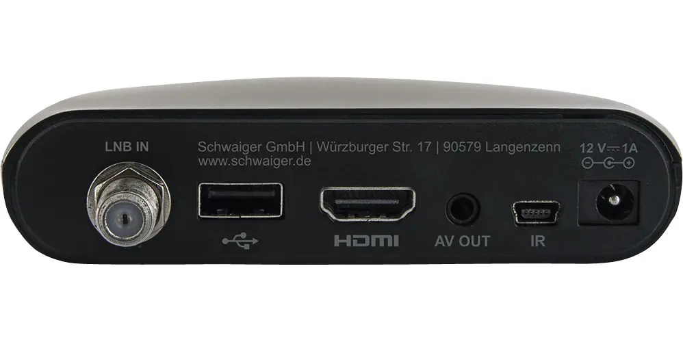 Schwaiger Free to Air Full HD Satellitenreceiver Online Kaufen