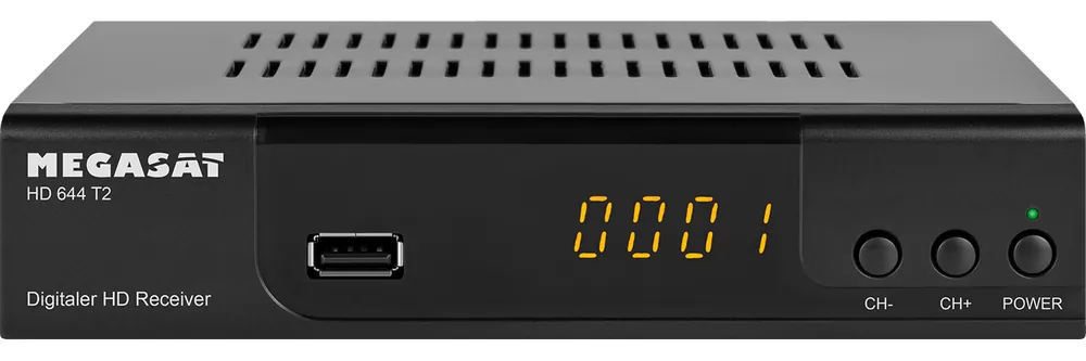 Neue Kollektion Megasat HD 644 T2 Full-HD Receiver