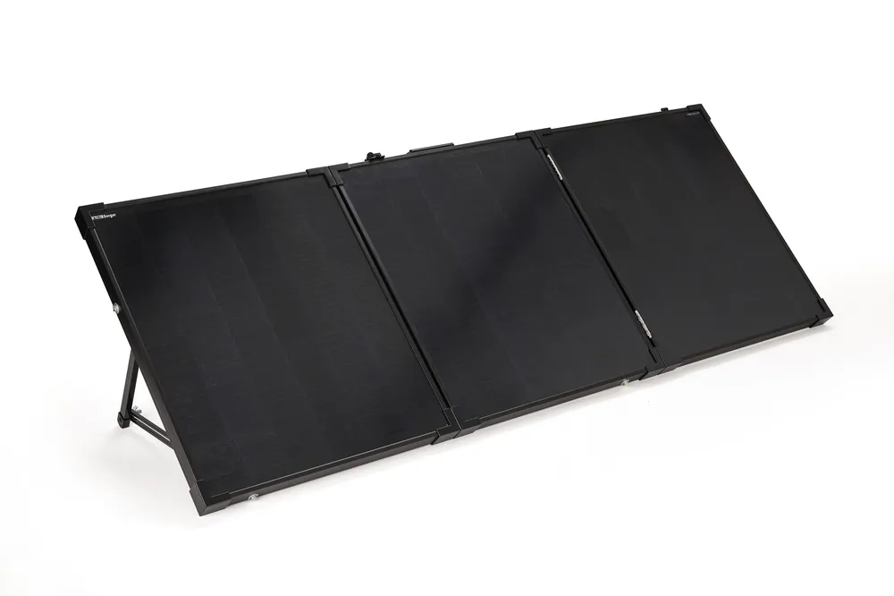 Berger Deluxe klappbare Solaranlage / Koffer-Solaranlage Top-Angebot