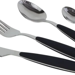 Gimex Edelstahlbesteck Set mit Soft-Touch-Griff 16 teilig Top-Angebot