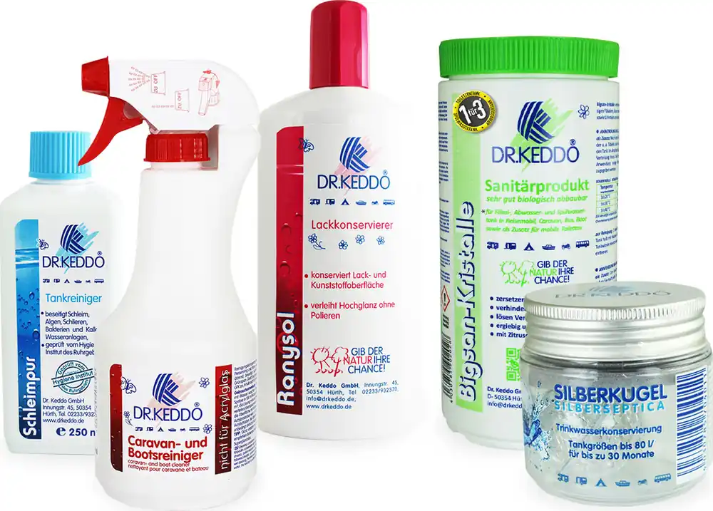 Meistverkauft Dr. Keddo Starter-Set Wasserhygiene und Fahrzeugpflege