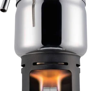 Esbit XS Edelstahl Kaffeekocher mit Trockenbrennstoff Brenner 200 ml Aktuell