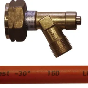HPV HD-Schlauch Garnitur für Gasflaschen 450 mm Kracherpreis
