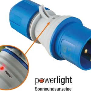 Jetzt Bestellen AS-Schwabe Powerlight CEE Stecker mit Phasenanzeige