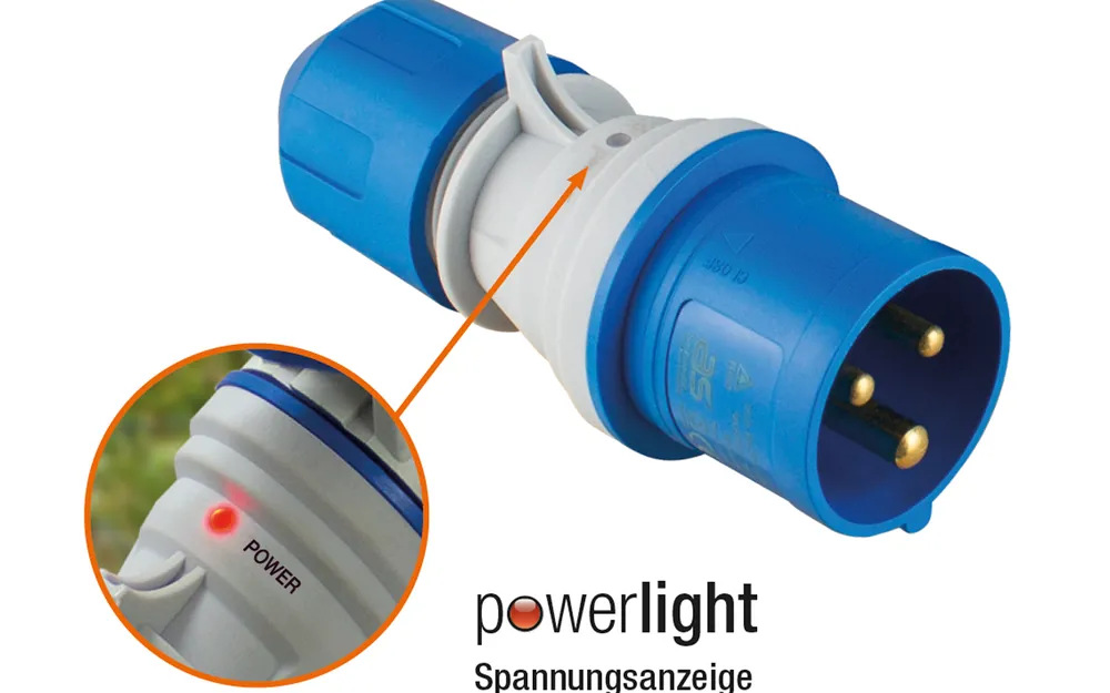 Jetzt Bestellen AS-Schwabe Powerlight CEE Stecker mit Phasenanzeige