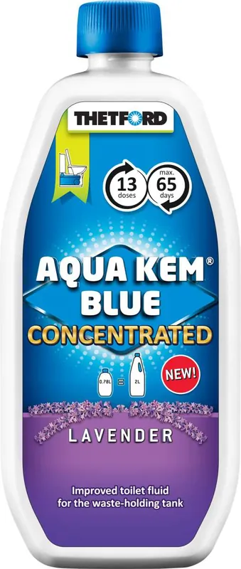 Markenware Thetford Aqua Kem Blue Concentrated Lavendel Sanitärflüssigkeit 780 ml
