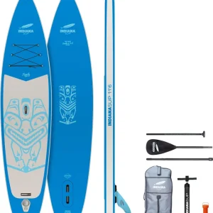 Top-Seller Indiana 11‘6 Family Pack Stand Up Paddling-Board inkl. Paddel und Luftpumpe