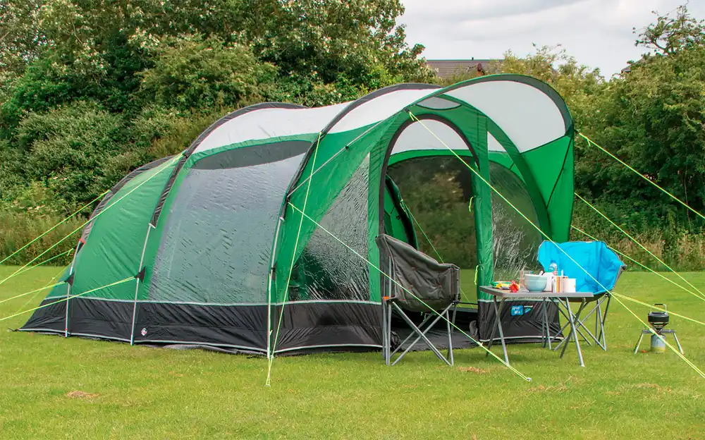 Kampa Brean Air 4 aufblasbares Tunnelzelt für 4 Personen Sonderaktion