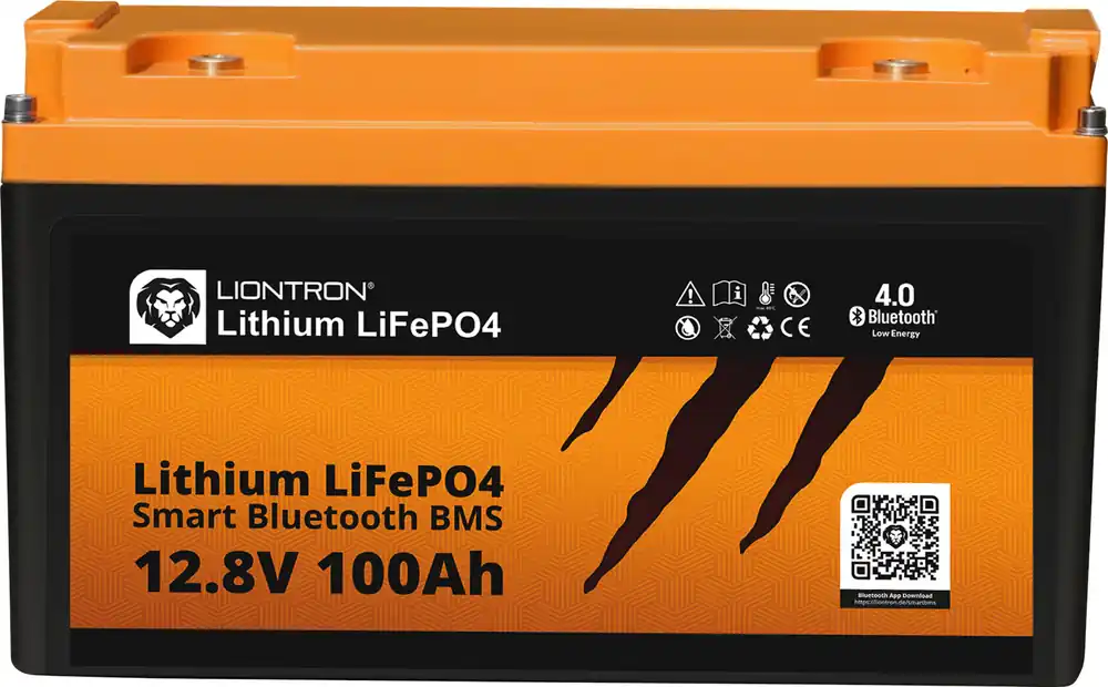 Geprüft Liontron LiFeP04 Smart Bluetooth BMS Lithium Batterie 12,8 V