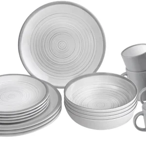 Brunner Bellagio Melamin Geschirr-Set 16-tlg. Neue Kollektion