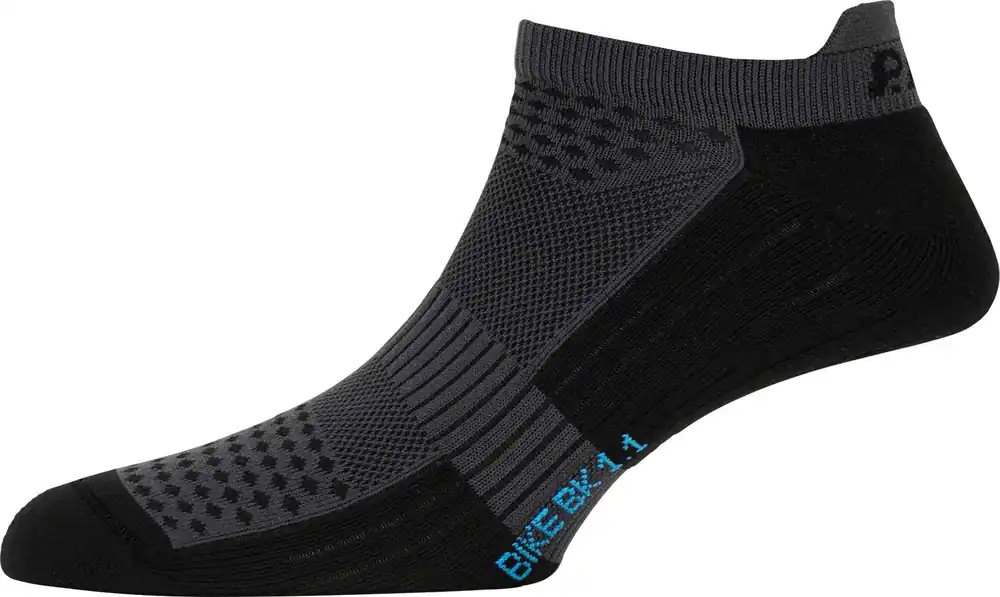 P.A.C Bike Footie Zip Damensocken Echt