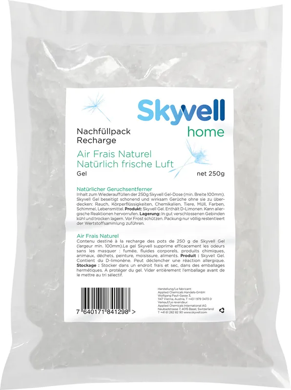 Super-Preis Skyvell Home Gel Nachfüllpack für Geruchsentferner 250 g