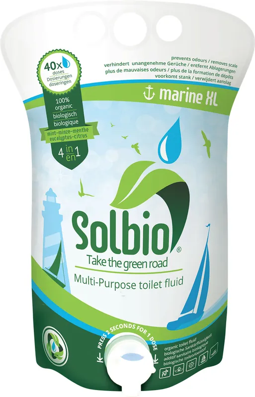Geprüft Solbio Marine XL Biologische Sanitärflüssigkeit 1,6 Liter