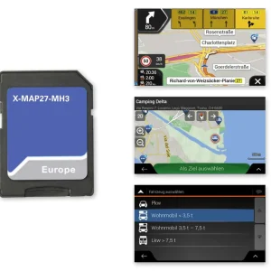 Markenprodukt Xzent X-MAP27-MH3 Navipaket für Infotainmentsystem X-427 und X-F270