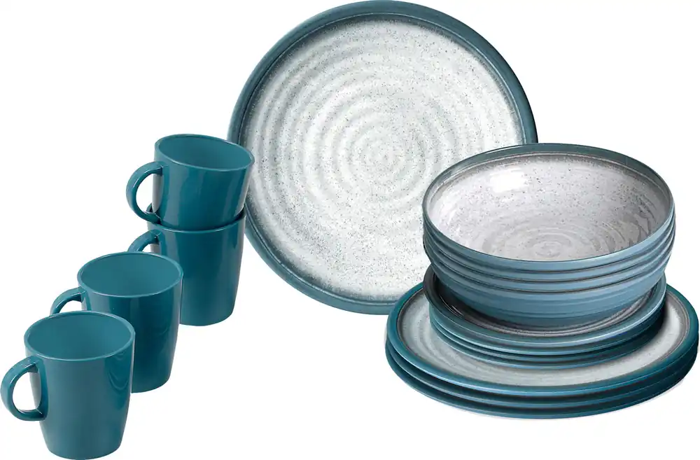 Preisknaller Brunner Tuscany Lunch Box Geschirr Set 16-tlg.