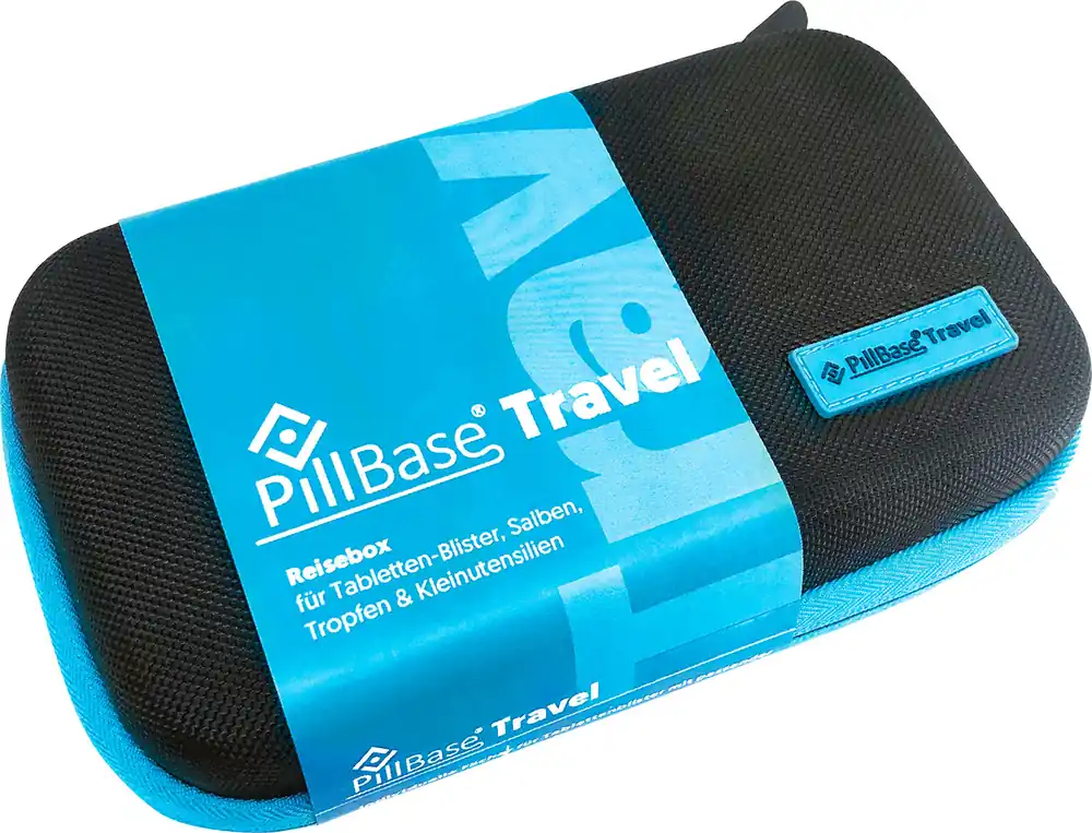 PillBase Travel Medikamenten Reisebox Rabatt