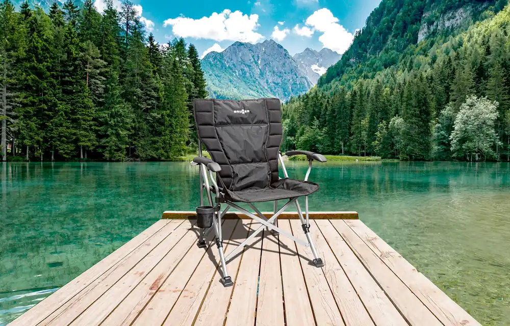 Brunner Raptor NG 2.0 Faltstuhl 51 x 44 x 48/90 cm grau Super-Preis