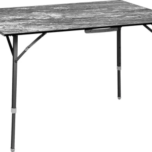 Versand Am Gleichen Tag Brunner Campingtisch Elù Duplit klappbar / höhenverstellbar mit Aluminiumgestell 110 x 75 cm