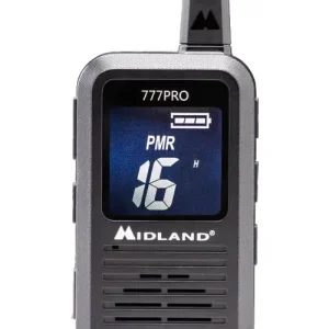 Schnäppchen Midland 777 Pro PMR446 Sprechfunkgeräte 2 Stück inkl. Akkus und Ladegerät