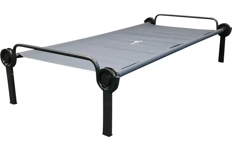 Sofort Bestellen Disc-O-Bed Trundle Camping Feldbett ohne Seitentasche Anthrazit