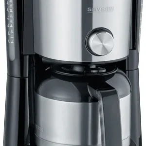 Echt Severin Filterkaffeemaschine mit Edelstahl Thermokanne 1 Liter