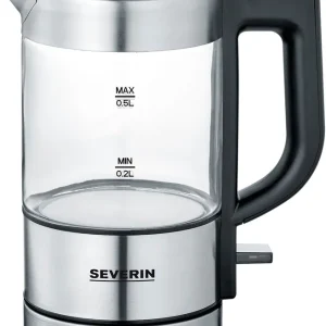 Sale Severin WK 3472 Mini Glas-Wasserkocher 1.100 W 500 ml