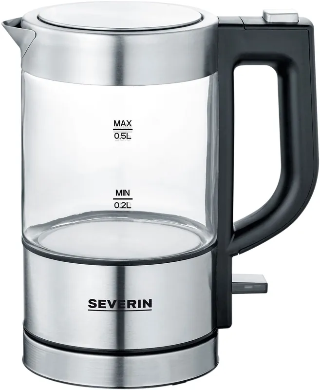 Sale Severin WK 3472 Mini Glas-Wasserkocher 1.100 W 500 ml