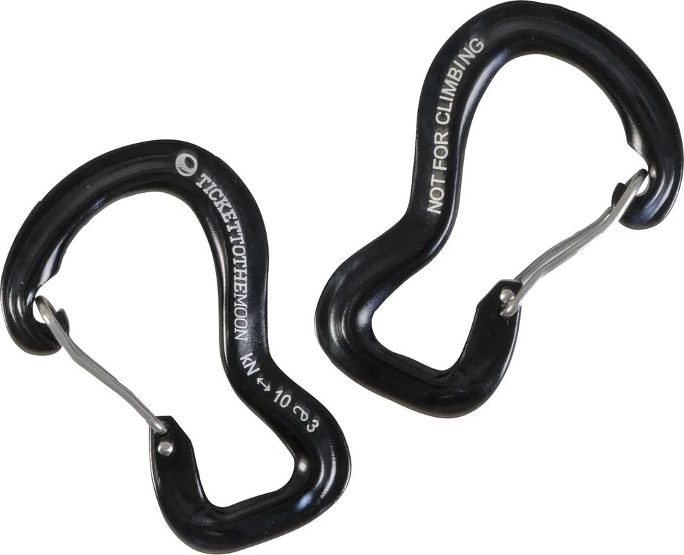 Ticket to the Moon Aluminium 10kN Aluminium Karabiner 2 Stück Wochenendangebot