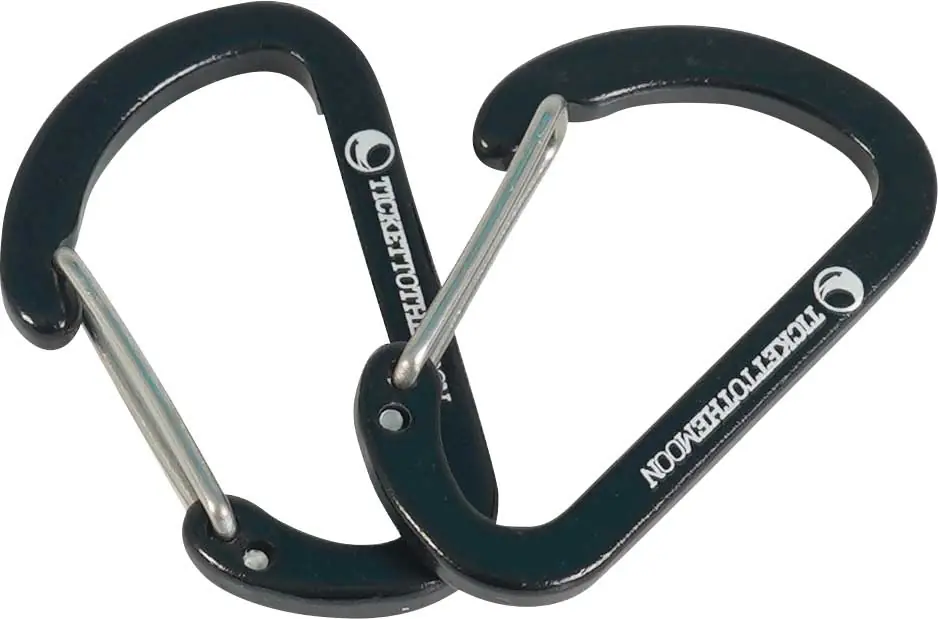 Ticket to the Moon Aluminium Ausrüstungs-Karabiner 8 Stück Billig