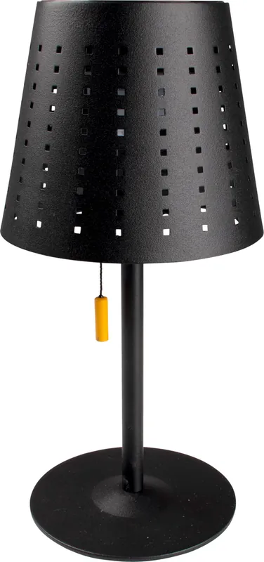 Bo-Camp Industrial Harter Solar Tischlampe Finale Aktion