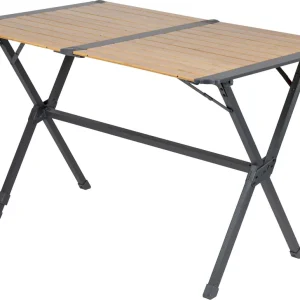 Saisonangebot Bo-Camp Urban Outdoor Maryland Bambus Alu Rolltisch 111 x 72 cm