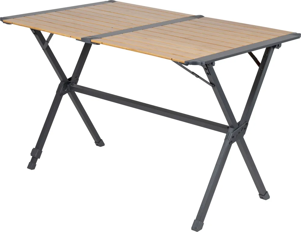 Saisonangebot Bo-Camp Urban Outdoor Maryland Bambus Alu Rolltisch 111 x 72 cm
