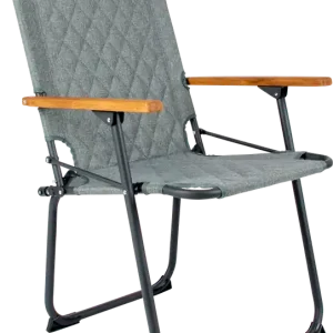 Preiswert Bo-Camp Jefferson XL Industrial Klappstuhl mit Bambus-Armlehnen