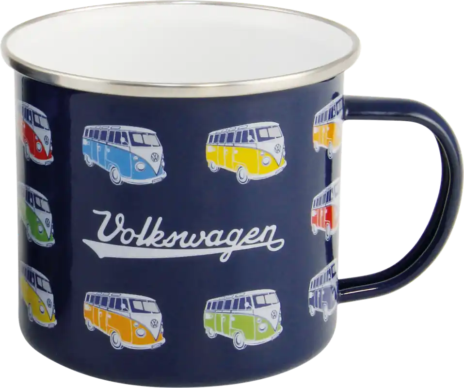 Sonderaktion VW Collection T1 Bulli Emaille Tasse 500 ml