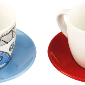 VW Collection T1 Bulli Espresso Tassen Set 2 Stück 100 ml Sonderangebot
