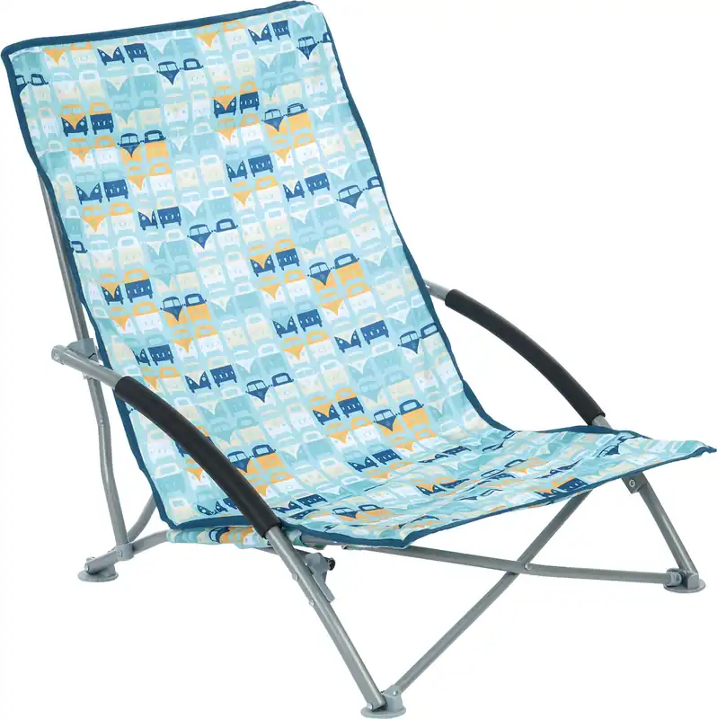Echt VW Collection T1 Multibulli Strandstuhl blau