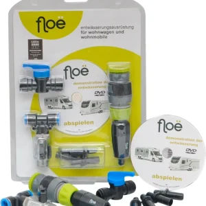 Floe Entwässerungsausrüstung für Frischwassersystem von Wohnwagen / Reisemobil Neue Ware