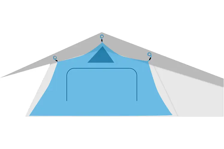 Campwerk Adventure 165 Innenzelt für Dachzelte Angebot