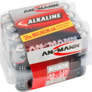 Ansmann Alkaline Mignon AA Batterie 1,5 V 20er Box Aktuell