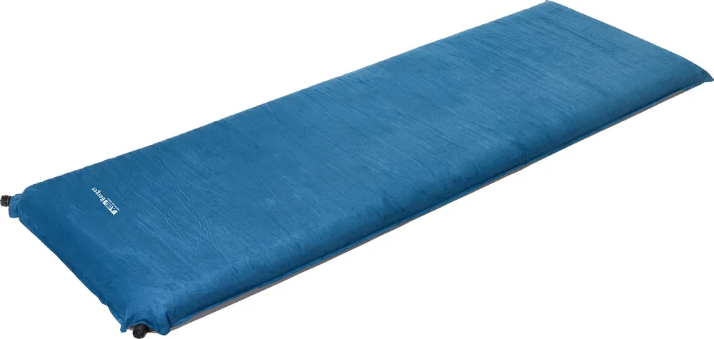 Markenware Berger selbstaufblasende Isomatte blau