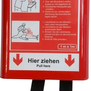 Feuerlöschdecke 100 x 100 cm Saisonangebot