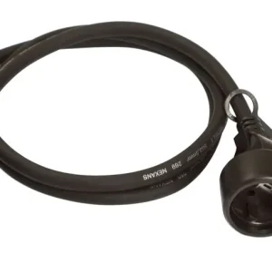 Wochenendangebot CEE Adapter 3-polig Schutzkontaktstecker 1,5 m mit Spritzwasserschutz an der Schutzkontakt Steckdose
